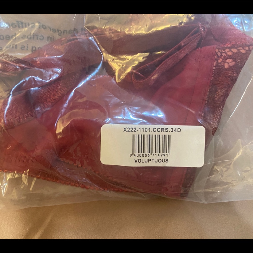 Frederick’s of Hollywood Voluptuous Sweetheart Bra Size 34 D - Picture 7 of 10
